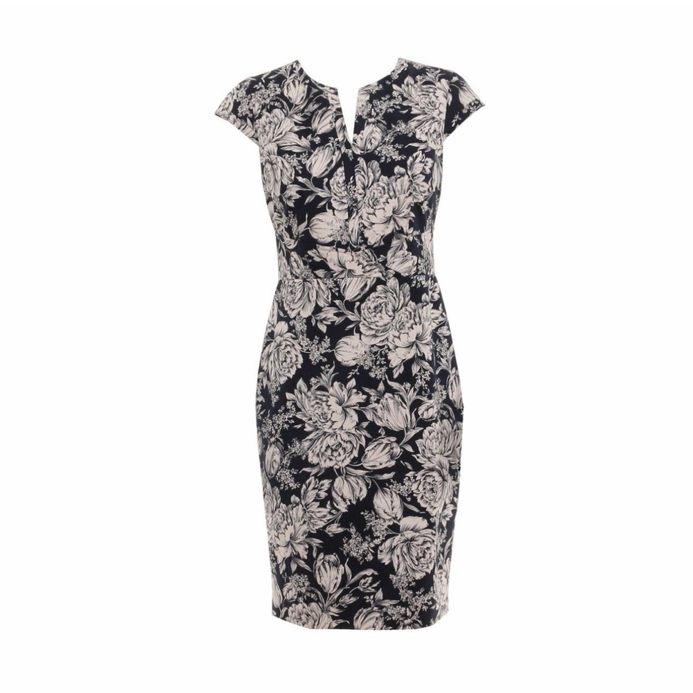 Ann Taylor Floral Sheath Dress